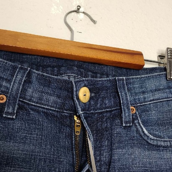 7 For All Mankind Dojo Sz 26 Low-Rise Jeans - Picture 11 of 15